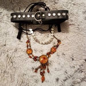 Vintage Choker Necklace Bundle